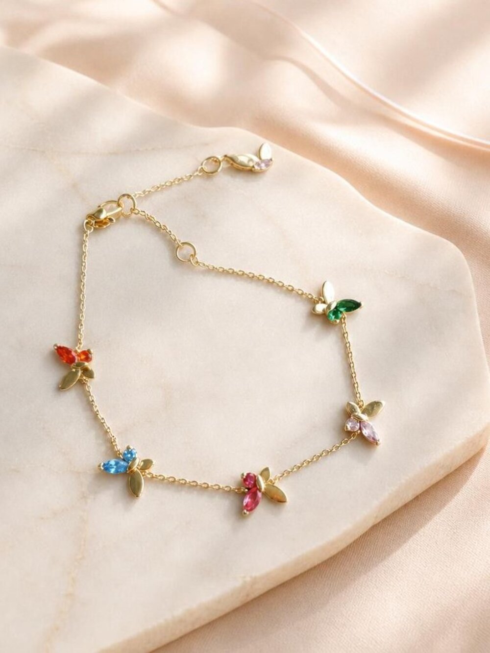 Kate Spade Social Butterfly Charm Bracelet - Picture 2 of 2